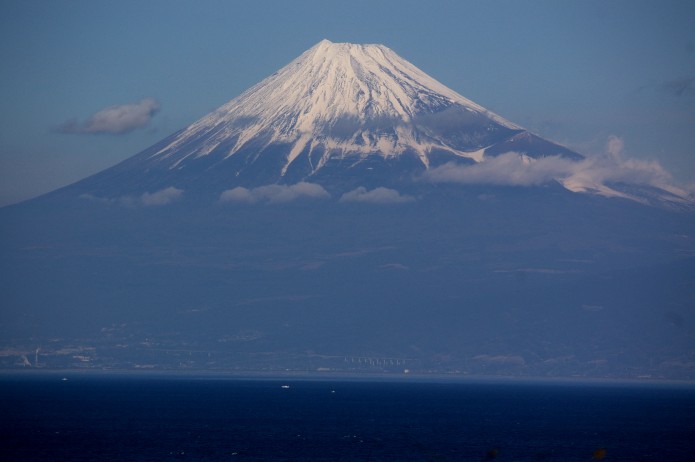 恋人岬富士山
